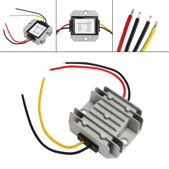 DC-DC 12V Step Up to 24V 1A Car Power Supply Converter Regulator Waterproof