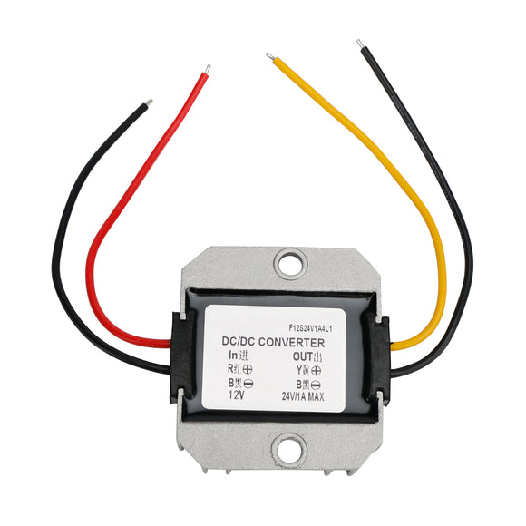 DC-DC 12V Step Up to 24V 1A Car Power Supply Converter Regulator Waterproof