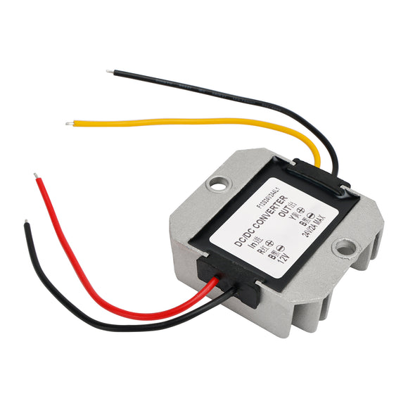 DC-DC 12V Step Up to 24V 2A Car Power Supply Converter Regulator Waterproof