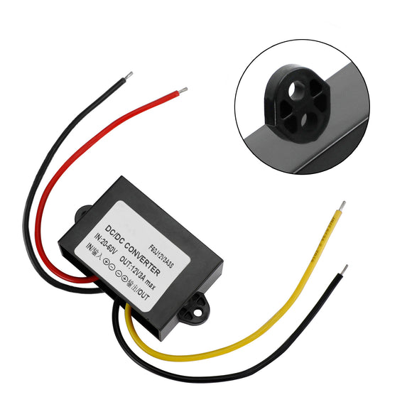 Step Down DC/DC Buck Converter 20-60V to 12V 3A Regulator Power Module