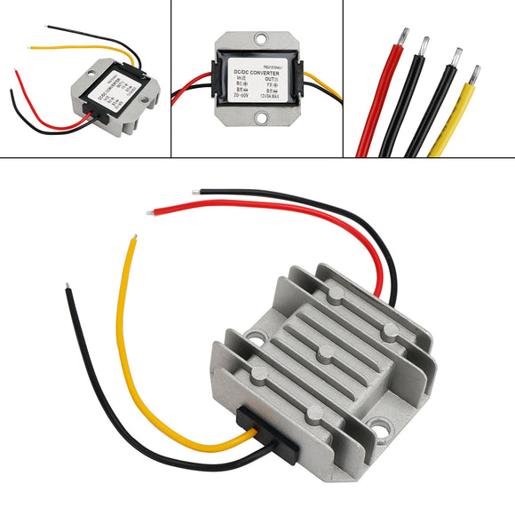 WaterProof DC20-60V To DC12V 3A 36W Step Down Power Converter Regulator