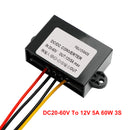 Waterproof Buck Step Down Converter DC20-60V to DC12V 5A Car Power Module-7