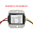 WaterProof DC20-60V To DC12V 5A 60W Step Down Power Converter Regulator-9