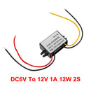 Waterproof DC-DC Boost Step-Up Converter 6V To 12V 1A Car Power Supply Module-10