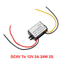 Waterproof DC-DC Boost Step-Up Converter 6V To 12V A Car Power Supply Module-9
