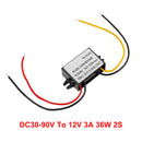 Waterproof Buck Step Down Converter DC30-90V to DC12V 3A Car Power Module-9
