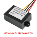 Waterproof Buck Step Down Converter DC30-90V to DC12V 5A Car Power Module-7