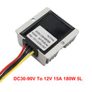 WaterProof 30-90V to 12V 15A 180W Step Down DC/DC Power Converter Regulator-8