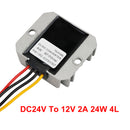 WaterProof 24V to 12V 2A 24W Step Down DC/DC Power Converter Regulator-9