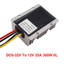 DC-DC 6-32V to 12V 25A Automatic Voltage Stabilizer Power Converter Regulator-5
