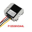Waterproof DC/DC Converter Regulator 12V Step Up to 36V 2A 72W-9