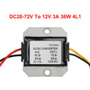 Waterproof Buck Step Down Converter 20-72V to DC12V 3A Car Power Module-9