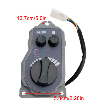 Hitachi EX100-5 EX120-5 EX135USR EX200-3 4341545 Throttle Knob Controller - 0