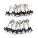 Set of 12 RV Ladder Repair Kit nuts Stainless Bunk Motorhome Parts Camper Trailer Coach-12
