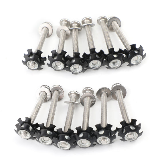 Set of 12 RV Ladder Repair Kit nuts Stainless Bunk Motorhome Parts Camper Trailer Coach