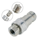3/8Inch NPT ISO 7241-B Quick Disconnect Hydraulic Couplings / Couplers-5
