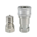 3/8Inch NPT ISO 7241-B Quick Disconnect Hydraulic Couplings / Couplers-10