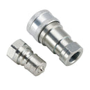 3/8Inch NPT ISO 7241-B Quick Disconnect Hydraulic Couplings / Couplers-14