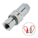 1/4Inch NPT ISO 7241-A Quick Disconnect Hydraulic Couplings / Couplers-4