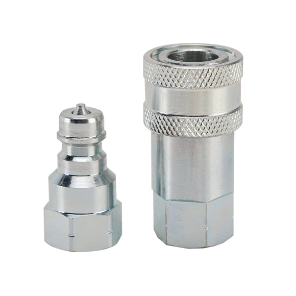 1/4Inch NPT ISO 7241-A Quick Disconnect Hydraulic Couplings / Couplers