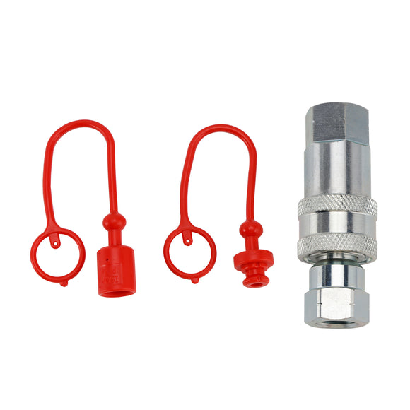 1/4Inch NPT ISO 7241-A Quick Disconnect Hydraulic Couplings / Couplers