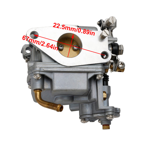 Vergaser passend für Tohatsu 4-Takt 9.8HP Außenborder 3DP-03100-2 3V2-03100-3