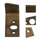 918748M1 For Massey Ferguson Baler L-shape 50mm Twine Knotter Knife Cutter Blade-1