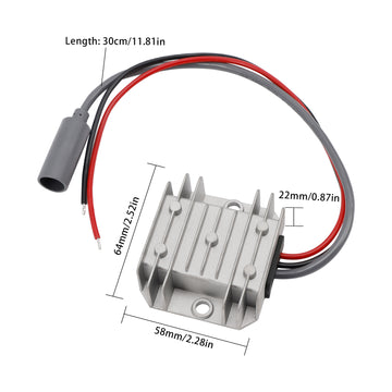 Mini 12V Adapter DC Step Up Converter 12V/24V To 30V 3.5A 105W Smart Boost - 0