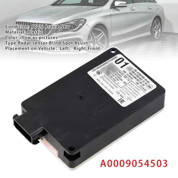 New Rear Bumper Blind Spot Radar Sensor For Mercedes W166 GLC GLE A0009054503