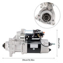 8200433 Starter 12V For Cummins 39MT Freightliner Peterbilt Trucks MBE4000-7