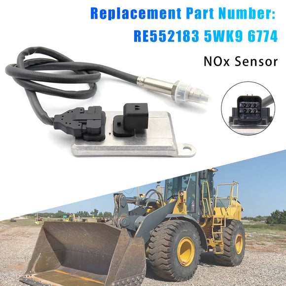 RE552183 5WK9 6774 NOx Sensor Nitrogen Oxide Sensor For John Deere Tractor