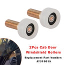 2Pcs Cab Door Roller AT319018 Fits For John Deere Skid Steer 240 250 260 270-1