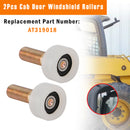 2Pcs Cab Door Roller AT319018 Fits For John Deere Skid Steer 240 250 260 270-6
