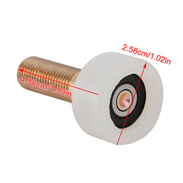 2Pcs Cab Door Roller AT319018 Fits For John Deere Skid Steer 240 250 260 270 - 0