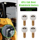 4Pcs Cab Door Roller AT319018 Fits For John Deere Skid Steer 240 250 260 270-3