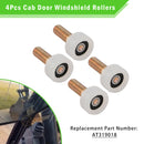 4Pcs Cab Door Roller AT319018 Fits For John Deere Skid Steer 240 250 260 270-5
