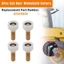 4Pcs Cab Door Roller AT319018 Fits For John Deere Skid Steer 240 250 260 270-6