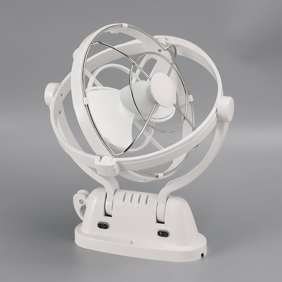 12V/24V Auto-Sensing Low-Power Draw Fan For Boats and RV White