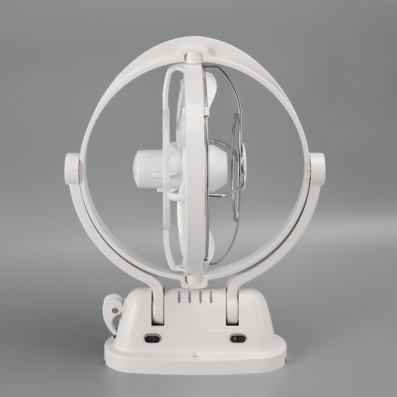 12V/24V Auto-Sensing Low-Power Draw Fan For Boats and RV White