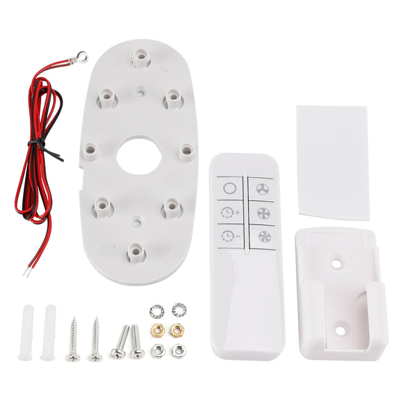12V/24V Auto-Sensing Low-Power Draw Fan For Boats and RV White