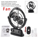 12V/24V Auto-Sensing Low-Power Draw Fan For Boats and RV Black-16