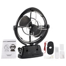 12V/24V Auto-Sensing Low-Power Draw Fan For Boats and RV Black-10