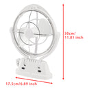 12V/24V Auto-Sensing Low-Power Draw Fan For Boats and RV White-5