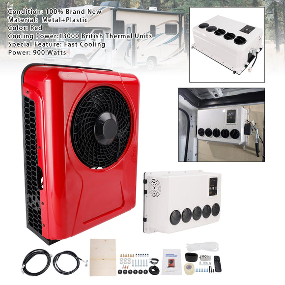 24V RV Air Conditioner 13000btu Truck Split AC For Camping Trucks RVs Trailers