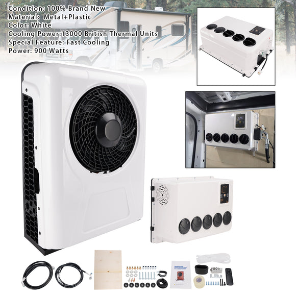 DC 24V RV Air Conditioner 13000btu Truck Split AC For Camping Trucks RVs Trailer