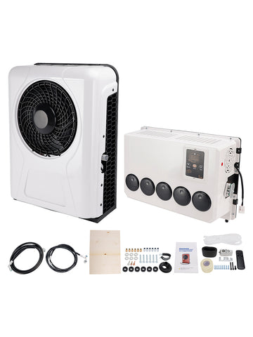 Camping Trucks RVs Trailer DC 24V RV Air Conditioner 13000btu Truck Split AC