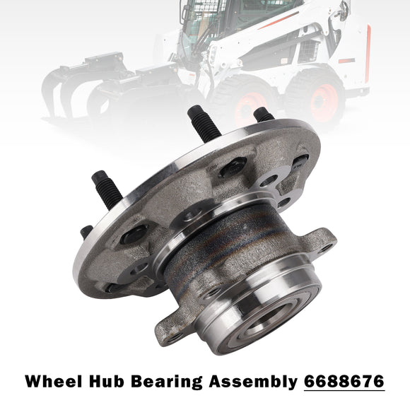 6688676 For Bobcat Wheel Hub Bearing Assembly Toolcat 5600 5610 UW56