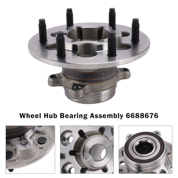 6688676 For Bobcat Wheel Hub Bearing Assembly Toolcat 5600 5610 UW56