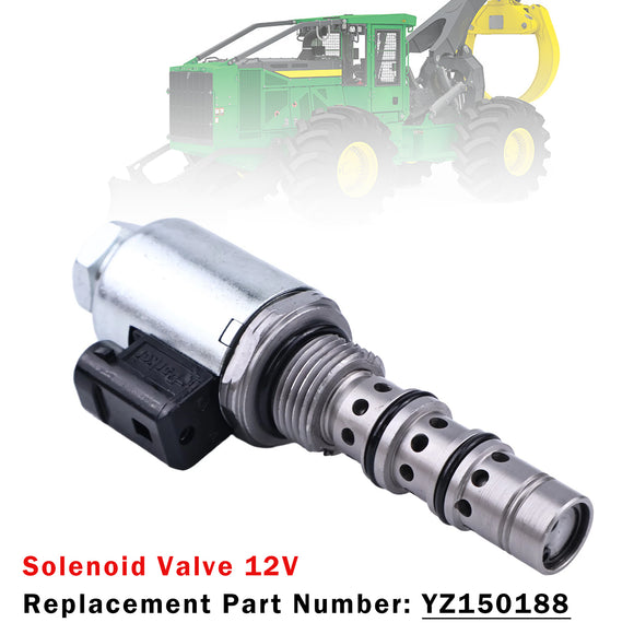 John Deere Skidder: 640G-III, 648G-III YZ150188 12V Solenoid
