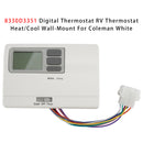8330D3351 Digital Thermostat Rv Thermostat Heat/Cool WallMount White For Coleman-13